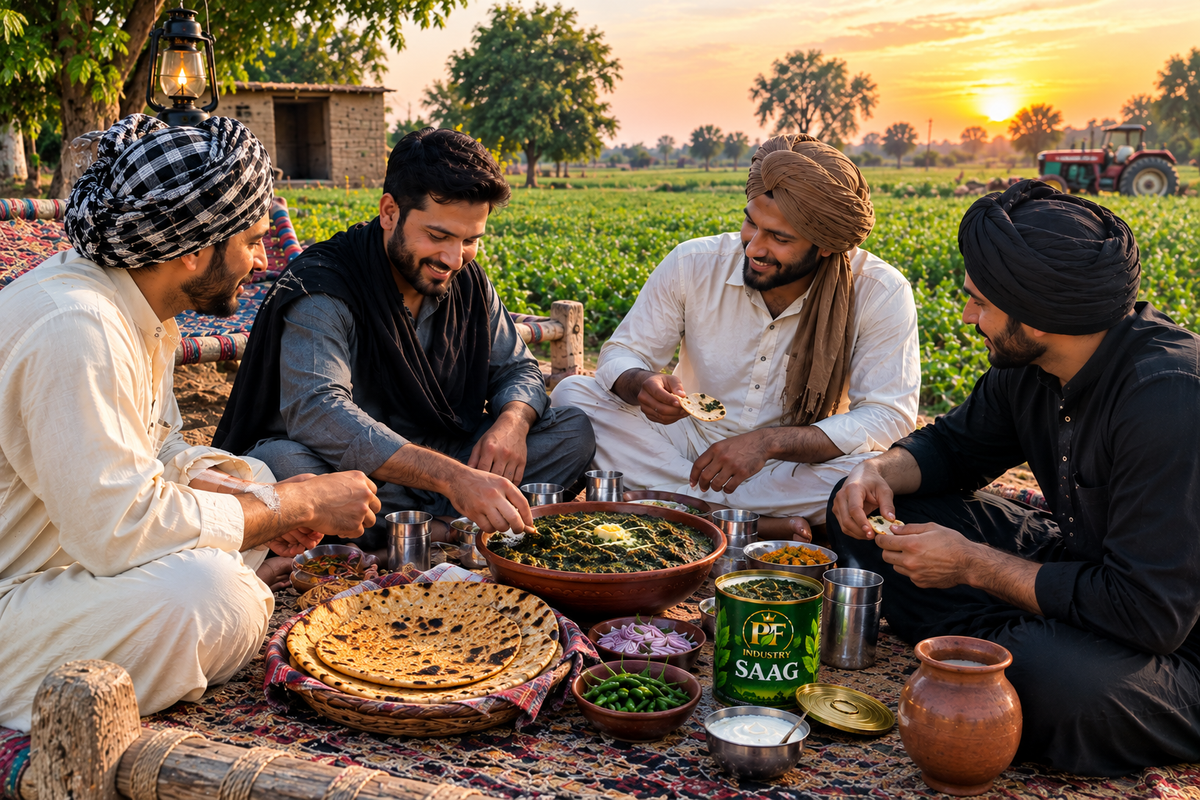 PF-Industry Saag – Authentic Punjabi Saag | 800g Tin Pack